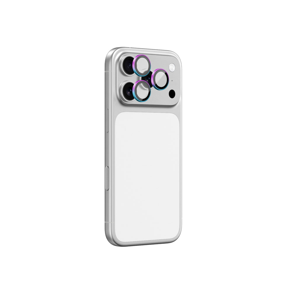 AmazingThing Lens Glass for iPhone 17 Pro / Pro Max with Rainbow Aluminum Frame_1