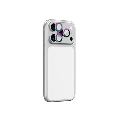 AmazingThing Lens Glass for iPhone 17 Pro / Pro Max with Rainbow Aluminum Frame_1