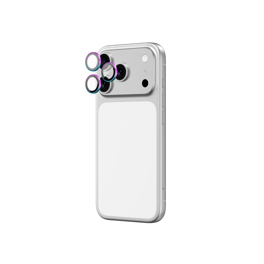 AmazingThing Lens Glass for iPhone 17 Pro / Pro Max with Rainbow Aluminum Frame_2
