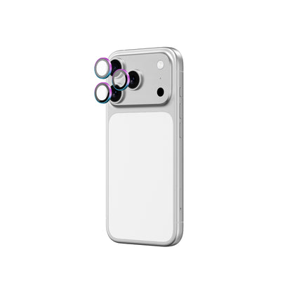 AmazingThing Lens Glass for iPhone 17 Pro / Pro Max with Rainbow Aluminum Frame_2