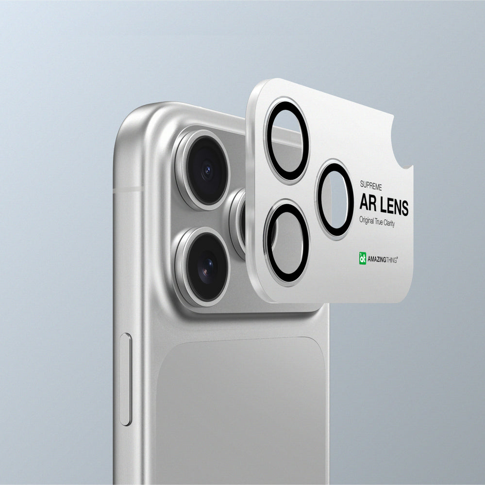 AmazingThing Lens Glass for iPhone 17 Pro / Pro Max with Black Aluminum Frame_5