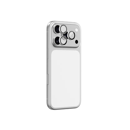 AmazingThing Sapphire Camera Glass for iPhone 17 Pro / Pro Max - with Silver Frame_1