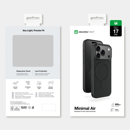 AmazingThing Minimal Air Case for iPhone 17 Pro Compatible with MagSafe - Black_7