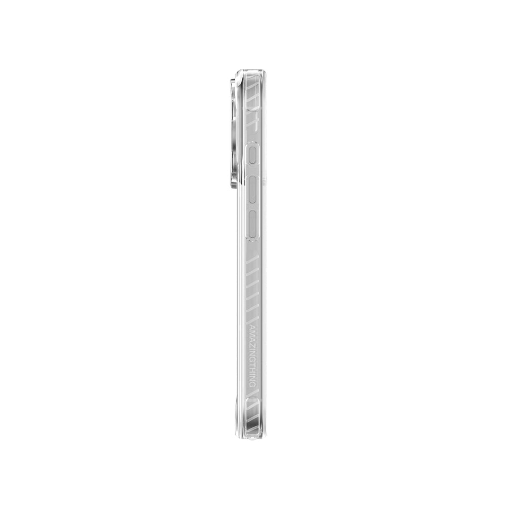 AmazingThing Titan Pro Case for iPhone 17 Pro Max Compatible with MagSafe - Clear_4