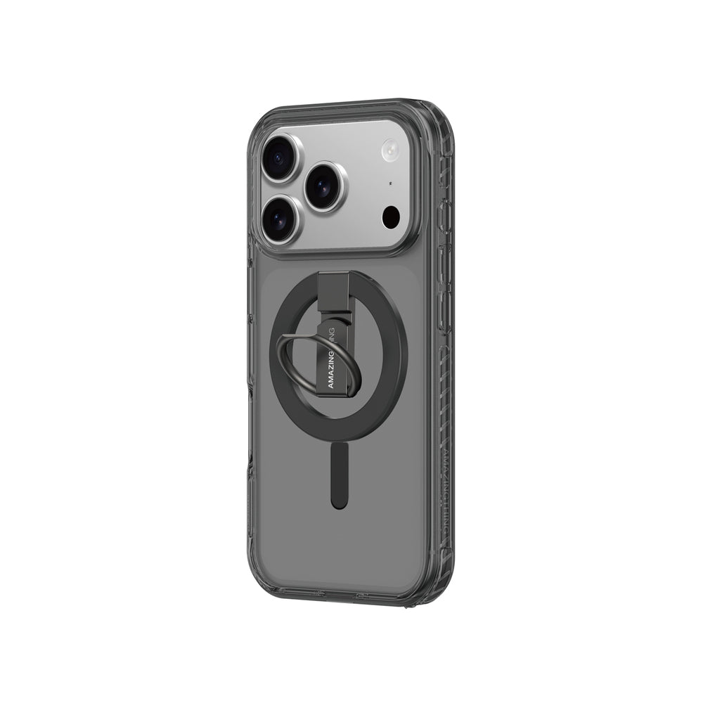 AmazingThing Titan Pro Grip Ring Set Case for iPhone 17 Pro Compatible with MagSafe - Black_3