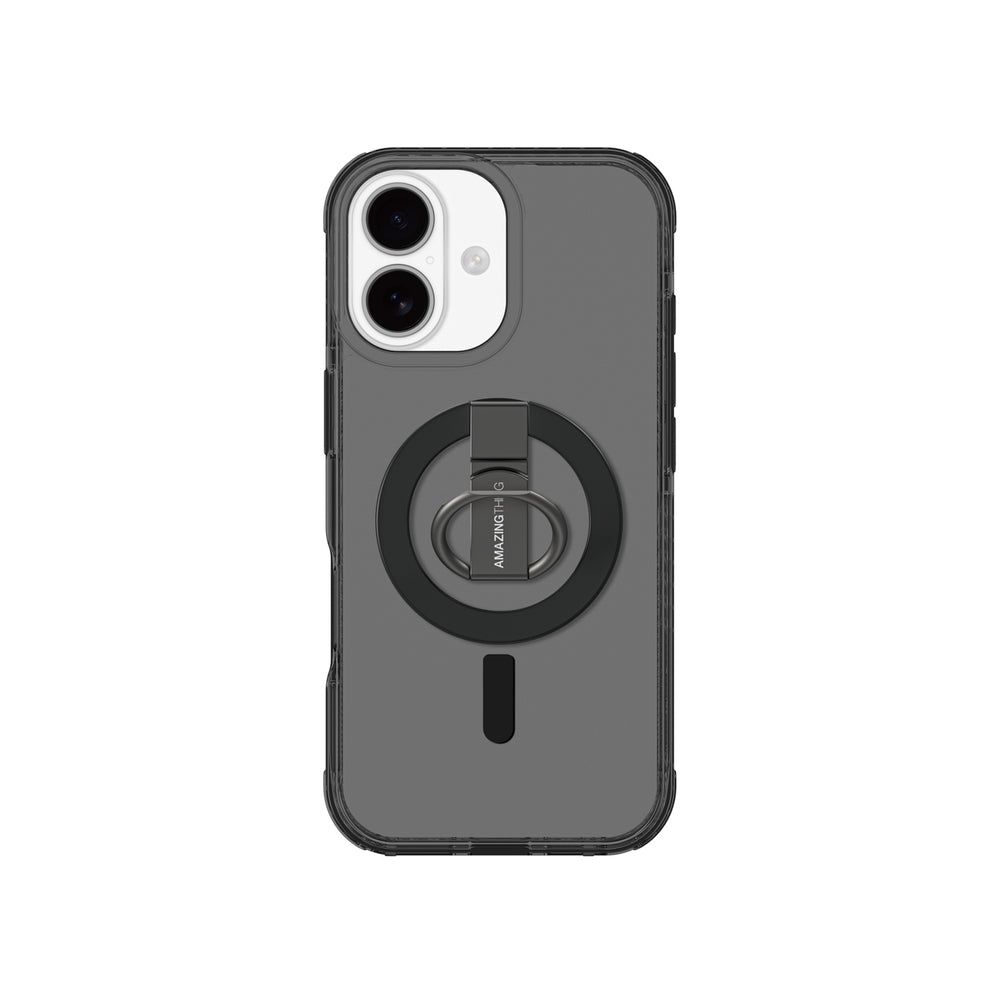 AmazingThing Titan Pro Grip Ring Set Case for iPhone 17 Compatible with MagSafe - Black_0