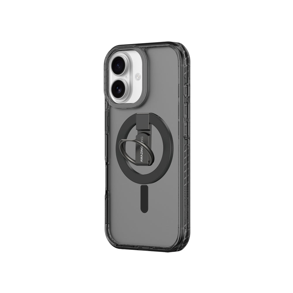 AmazingThing Titan Pro Grip Ring Set Case for iPhone 17 Compatible with MagSafe - Black_3
