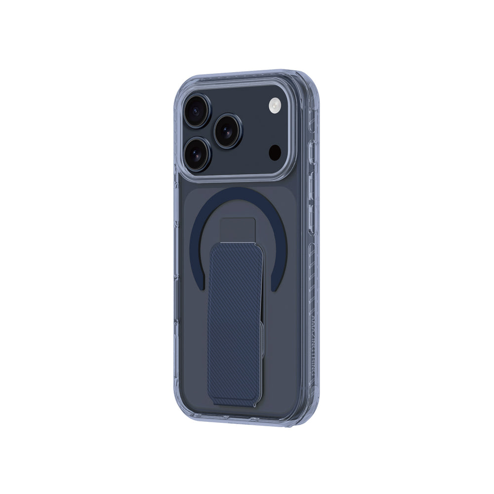 AmazingThing Titan Pro Holder Case for iPhone 17 Pro Max Compatible with MagSafe - Blue_3