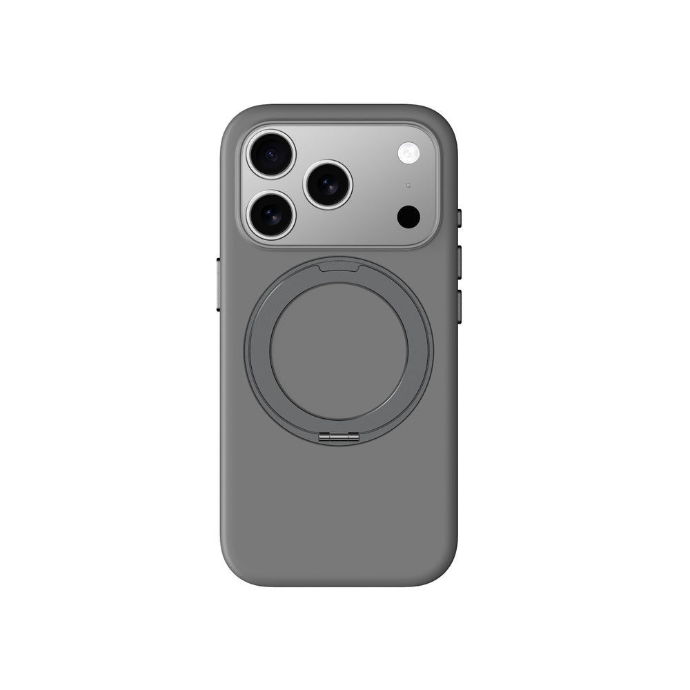 AmazingThing Cloudie iPhone 17 Pro Case with Stand - Gray_1