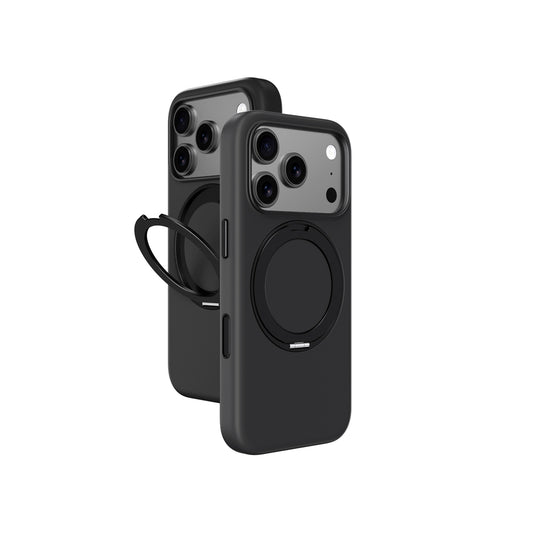 AmazingThing Cloudie iPhone 17 Pro Case with Stand - Black_0
