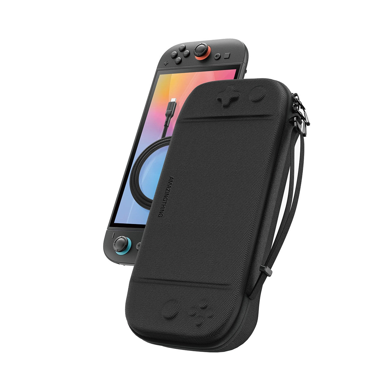AmazingThing PlayShield EDC Protective Case for Nintendo Switch 2 - Black_0