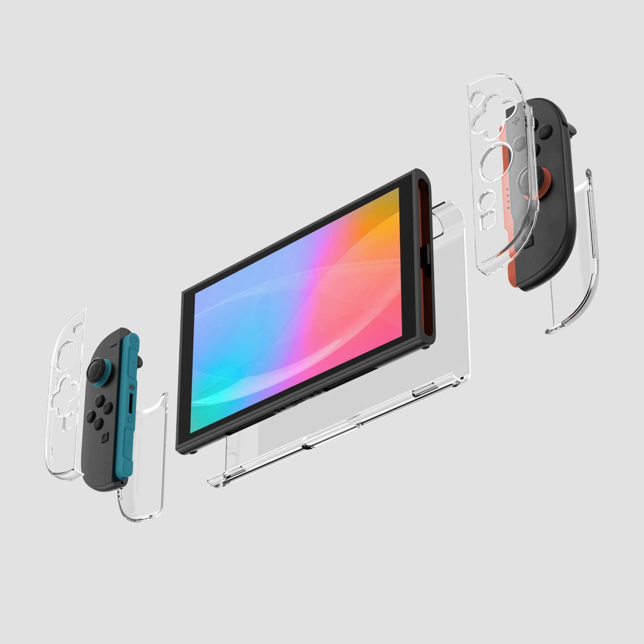 AmazingThing PlayShield Bare Case for Nintendo Switch 2 - Transparent_1