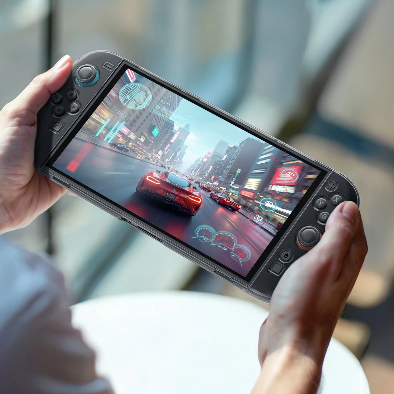 AmazingThing PlayShield Bare Case for Nintendo Switch 2 - Transparent_3