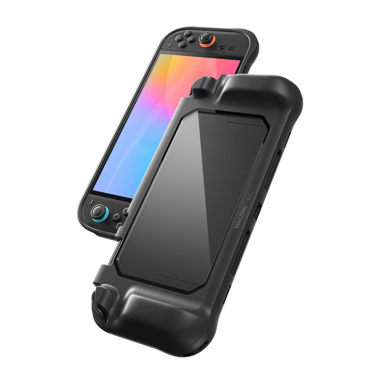 AmazingThing PlayShield Bunker Protective Case for Nintendo Switch 2 - Black_0