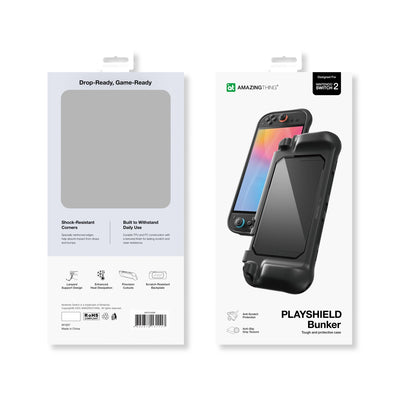 AmazingThing PlayShield Bunker Protective Case for Nintendo Switch 2 - Black_7