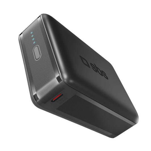 Powerbank SBS 20000mAh 65W PD AFC USB-C USB-A for laptop, tablet, smartphone - black_0