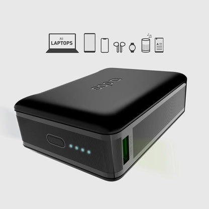 Powerbank SBS 20000mAh 65W PD AFC USB-C USB-A for laptop, tablet, smartphone - black_3
