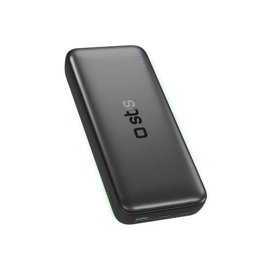 SBS Infinity Power Bank 20000mAh 10W LiFePo₄ USB-A USB-C - Black_0