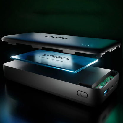 SBS Infinity Power Bank 20000mAh 10W LiFePo₄ USB-A USB-C - Black_2