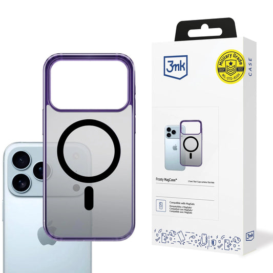 3mk Frosty MagCase for iPhone 17 Pro Max - Purple_0