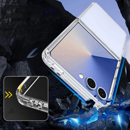 Tech-Protect FlexAir Hybrid Case for Samsung Galaxy Z Flip 7 - Transparent_2