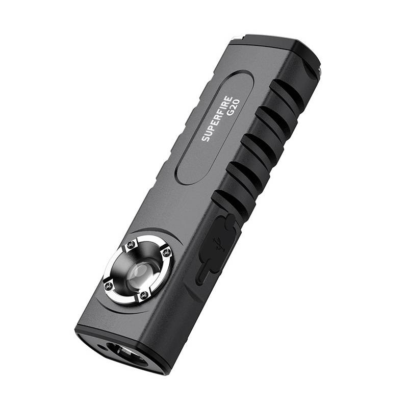 Multifunction Flashlight SuperFire G20, 470lm, USB_0