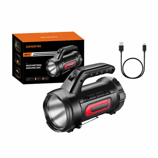 Flashlight Superfire M9-E, 900lm, USB_0