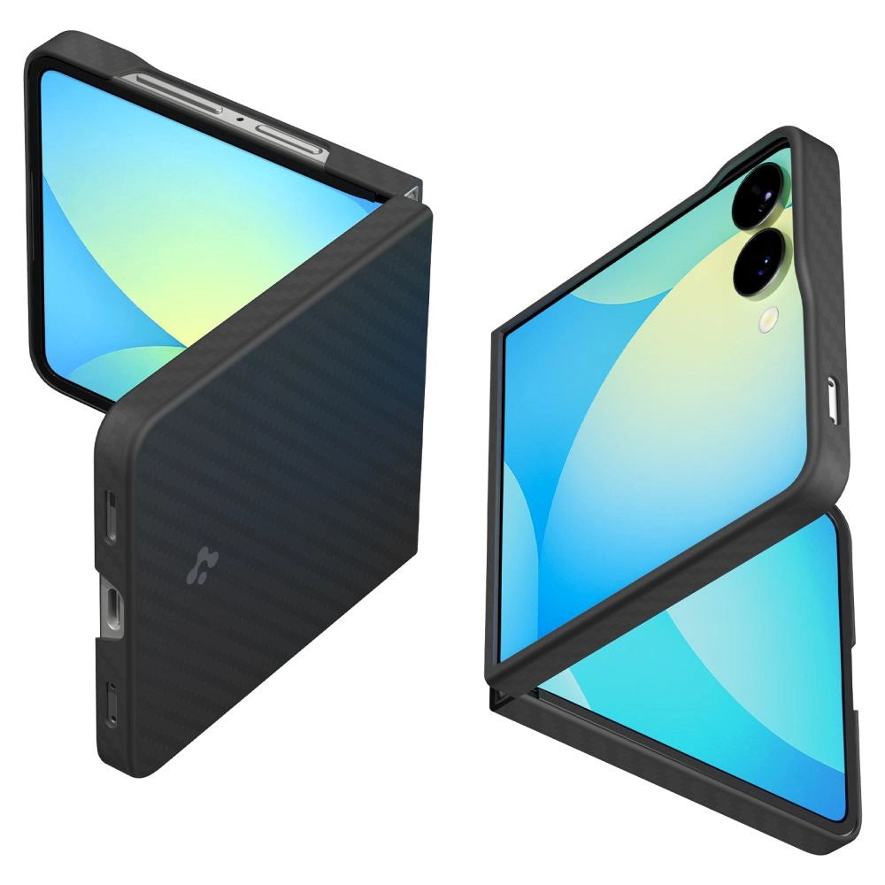Spigen AirSkin Aramid Case for Samsung Galaxy Z Flip 7 - Black_0