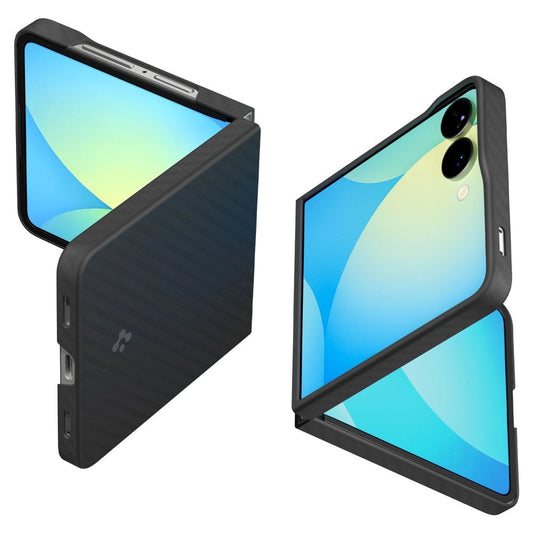 Spigen AirSkin Aramid Case for Samsung Galaxy Z Flip 7 - Black_0