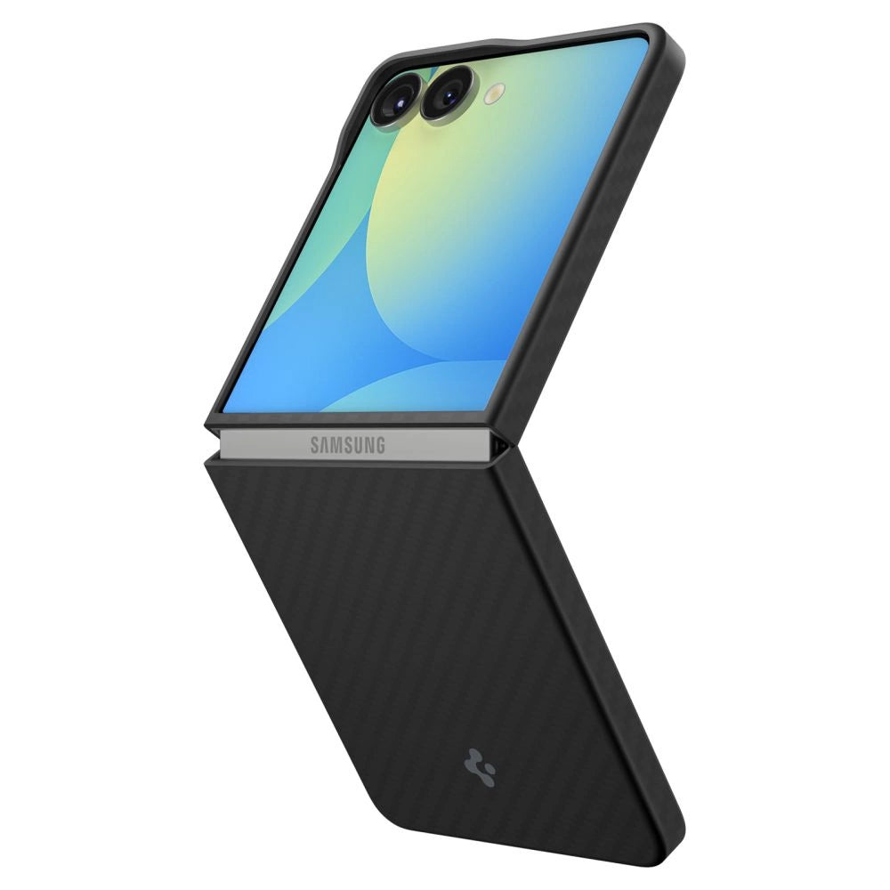 Spigen AirSkin Aramid Case for Samsung Galaxy Z Flip 7 - Black_1