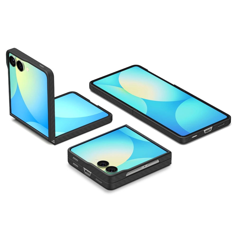 Spigen AirSkin Aramid Case for Samsung Galaxy Z Flip 7 - Black_8