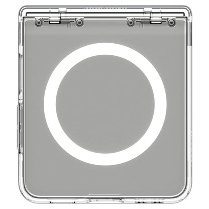 Spigen Ultra Hybrid Pro Mag MagSafe Case for Samsung Galaxy Z Flip 7 - Clear and White_9