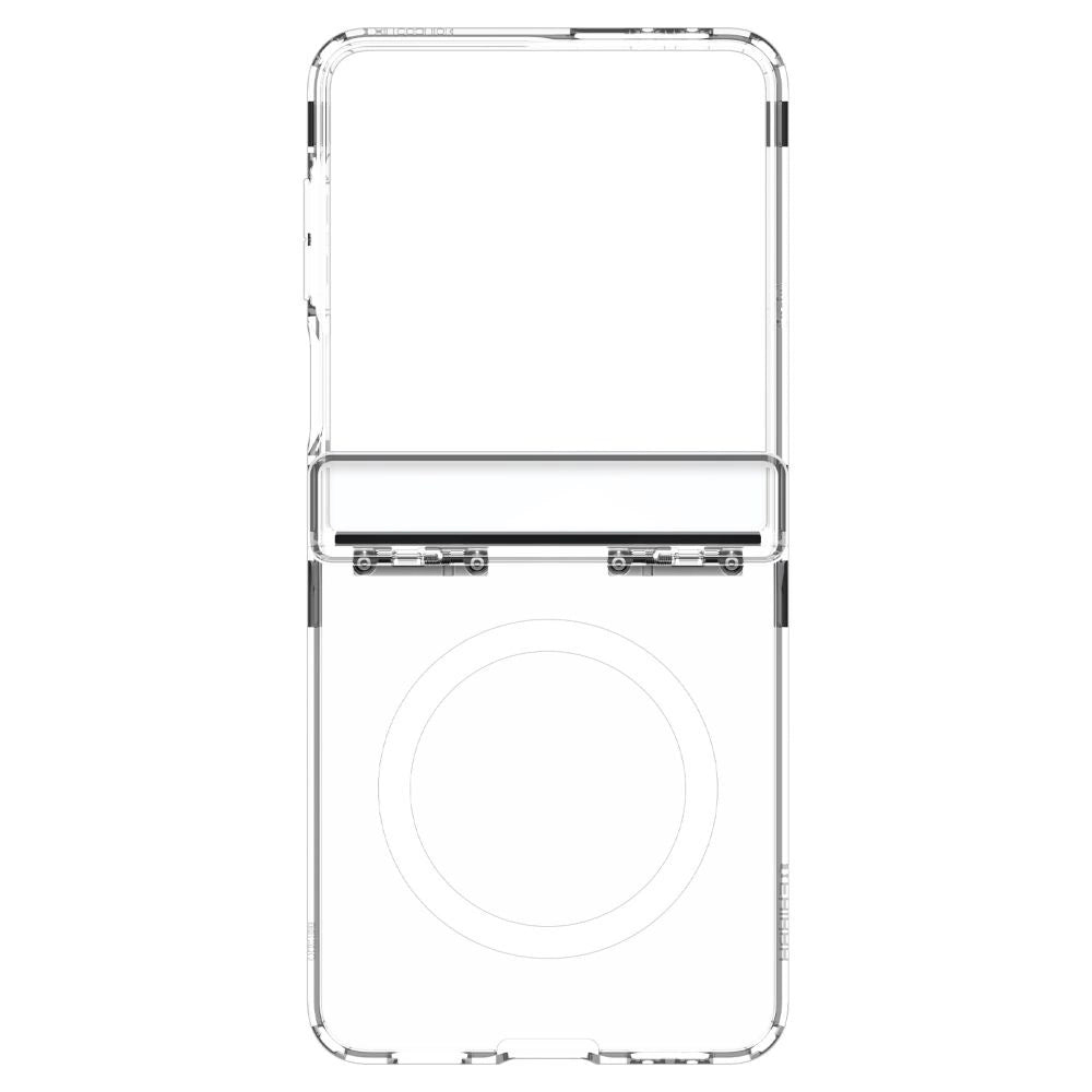 Spigen Ultra Hybrid Pro Mag MagSafe Case for Samsung Galaxy Z Flip 7 - Clear and White_4
