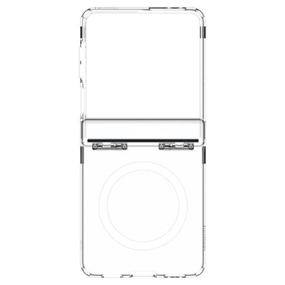 Spigen Ultra Hybrid Pro Mag MagSafe Case for Samsung Galaxy Z Flip 7 - Clear and White_4