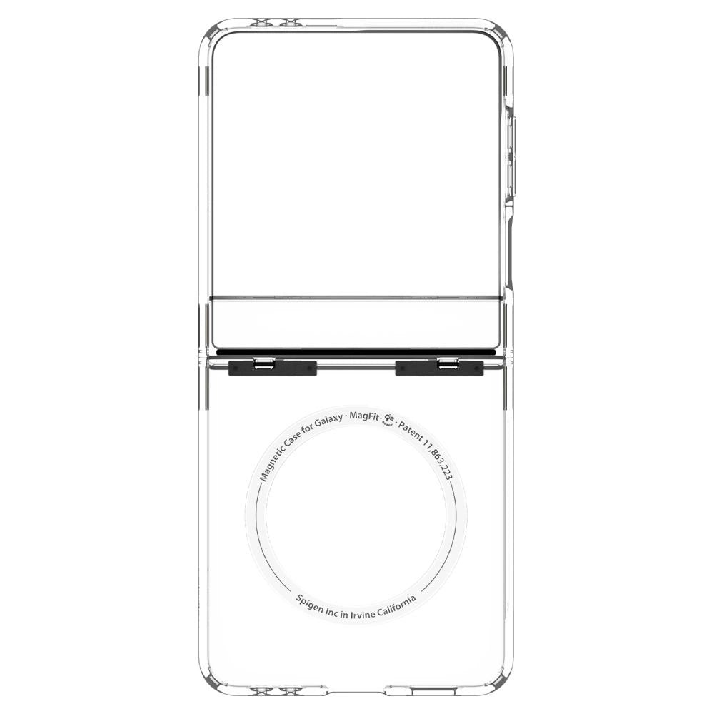 Spigen Ultra Hybrid Pro Mag MagSafe Case for Samsung Galaxy Z Flip 7 - Clear and White_6