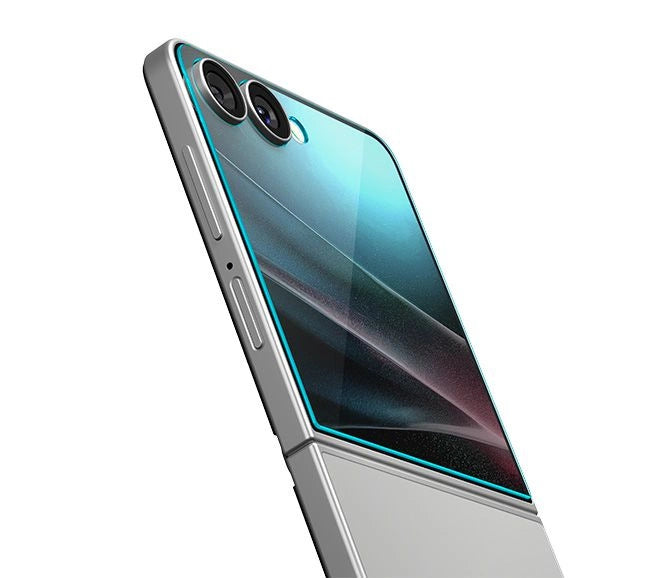 Spigen Glas.TR EZ Fit HD Tempered Glass 2-pack for Samsung Galaxy Z Flip 7 - Transparent_3