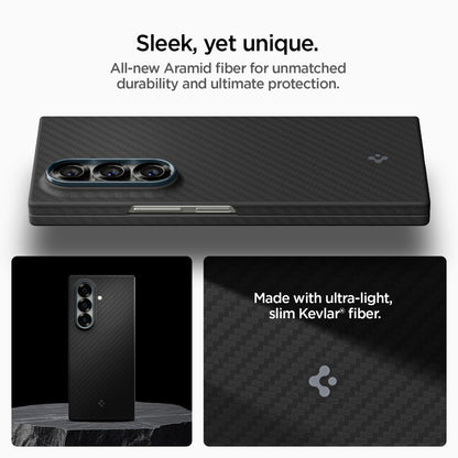 Spigen AirSkin Aramid Case for Samsung Galaxy Z Fold 7 - Black_1
