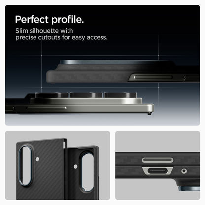 Spigen AirSkin Aramid Case for Samsung Galaxy Z Fold 7 - Black_4