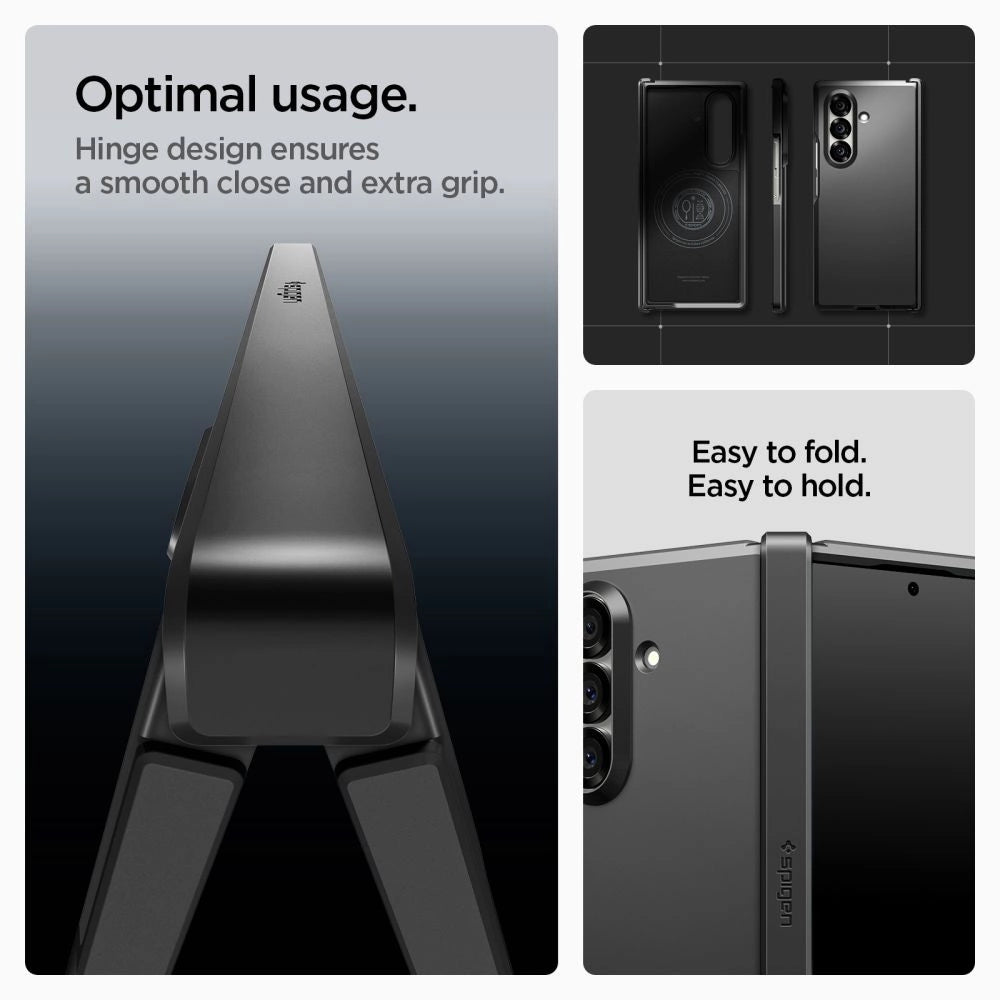 Spigen Tough Armor Pro Mag MagSafe Case for Samsung Galaxy Z Fold 7 - Black_12