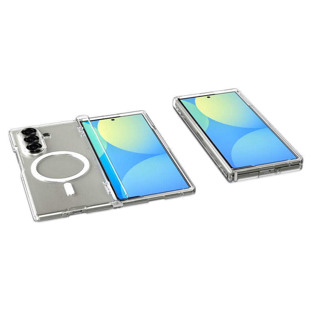 Spigen Tough Armor Pro Mag MagSafe Case for Samsung Galaxy Z Fold 7 - Clear and White_13