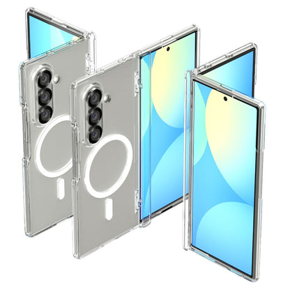 Spigen Tough Armor Pro Mag MagSafe Case for Samsung Galaxy Z Fold 7 - Clear and White_1