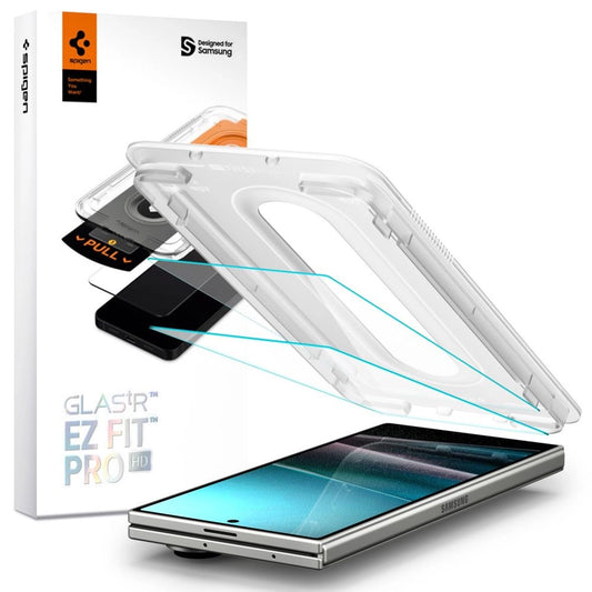 Spigen Glas.TR EZ Fit Pro HD Tempered Glass 2-pack for Samsung Galaxy Z Fold 7 - Transparent_0