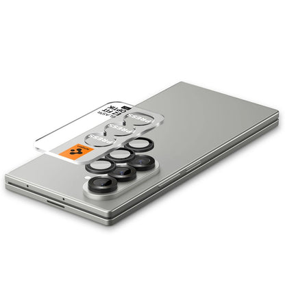 Spigen Optik Pro HD Glas.TR EZ Fit 2-pack Camera Protector for Samsung Galaxy Z Fold 7 - Black_4