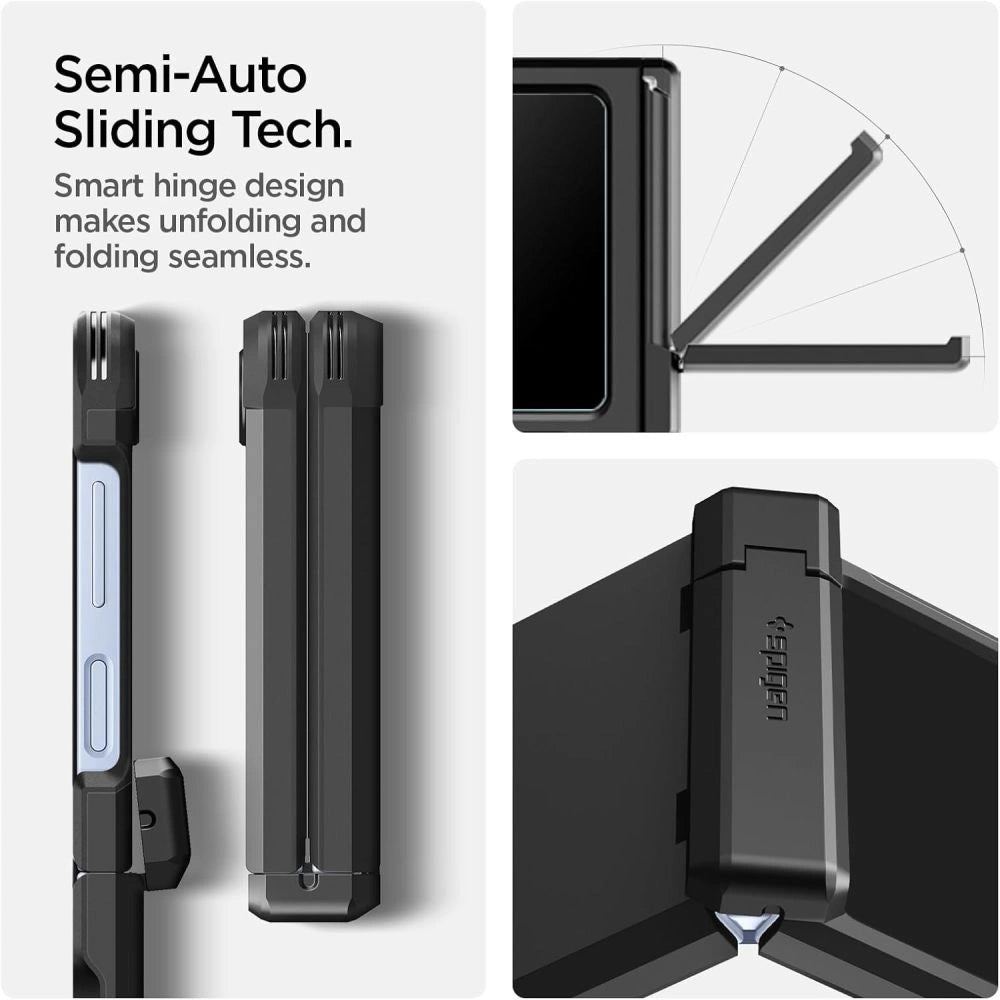 Spigen Tough Armor Pro Mag MagSafe Case for Samsung Galaxy Z Flip 6 / 7 FE - Black_1