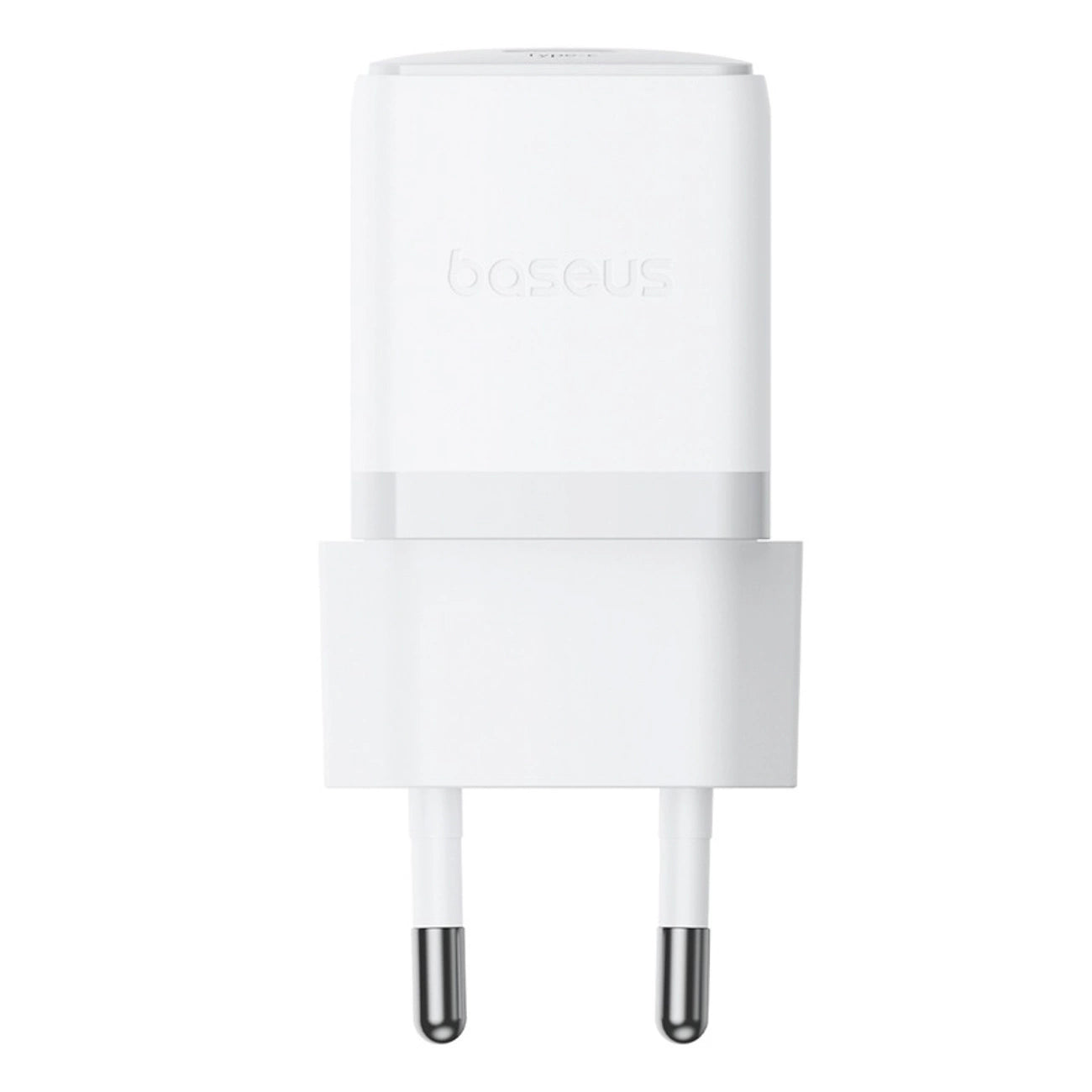 Baseus Palm 1C 20W Wall Charger (with Baseus Mini White USB-C 60W (20V/3A) 1m Cable) - White_1