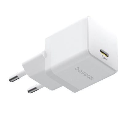 Baseus Palm 1C 20W Wall Charger (with Baseus Mini White USB-C 60W (20V/3A) 1m Cable) - White_2