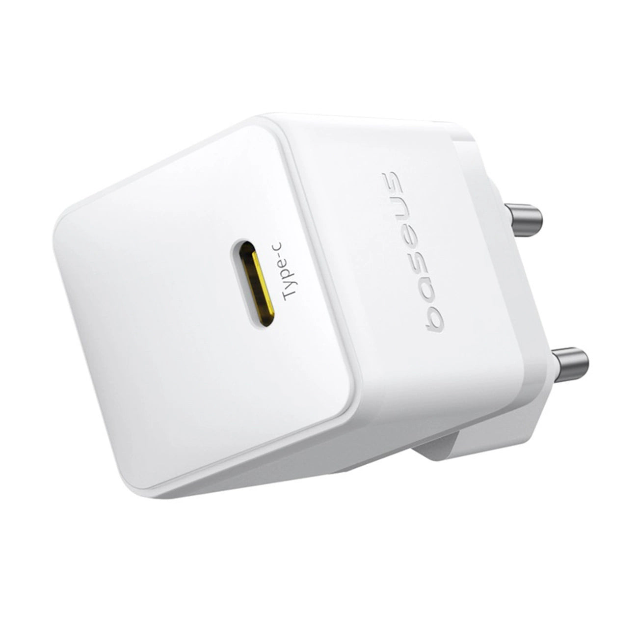 Baseus Palm 1C 20W Wall Charger (with Baseus Mini White USB-C 60W (20V/3A) 1m Cable) - White_3