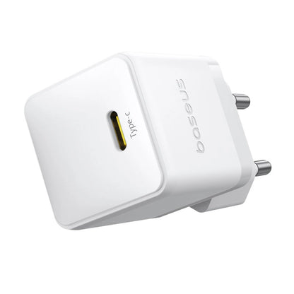 Baseus Palm 1C 20W Wall Charger (with Baseus Mini White USB-C 60W (20V/3A) 1m Cable) - White_3