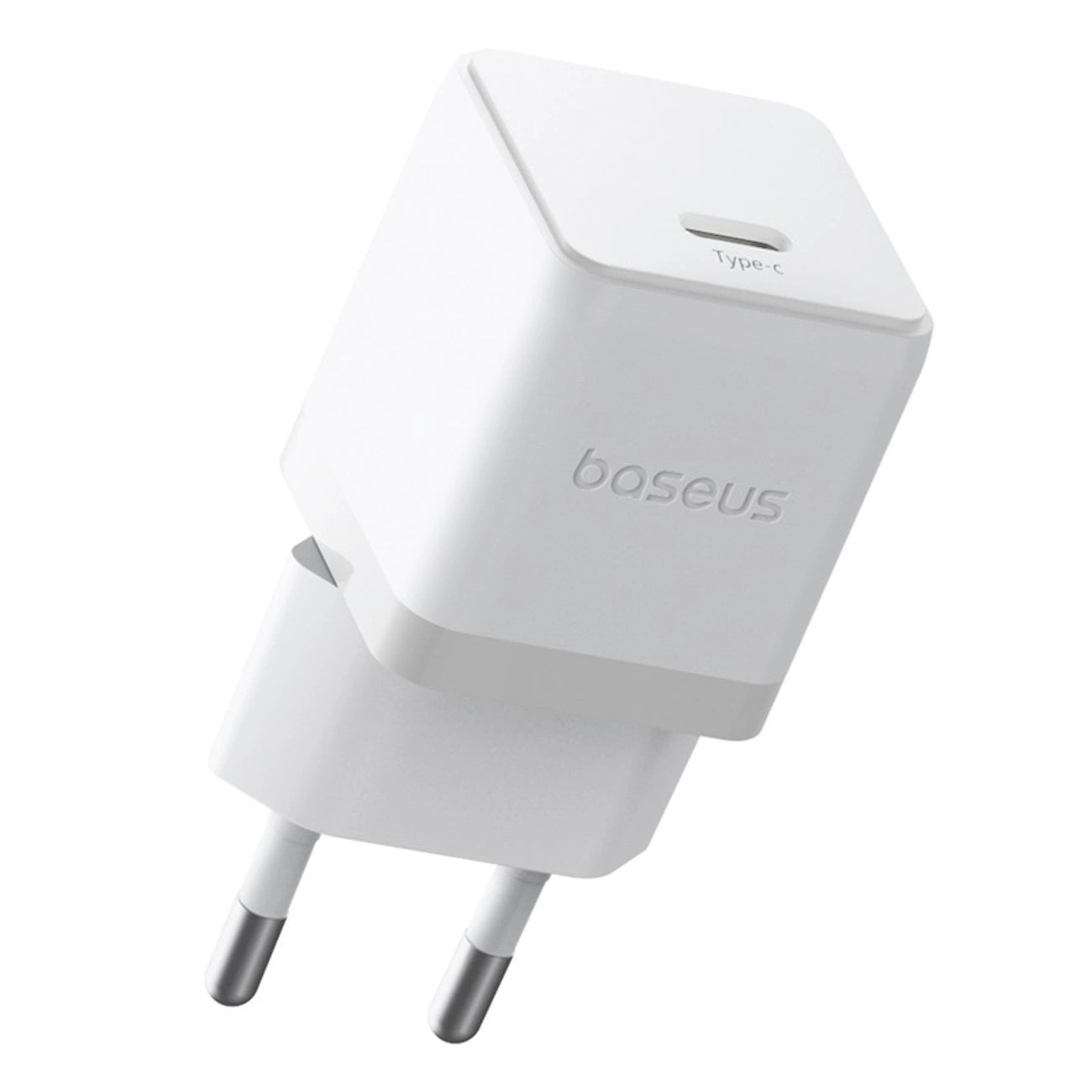 Baseus Palm 1C 20W Wall Charger (with Baseus Mini White USB-C 60W (20V/3A) 1m Cable) - White_4