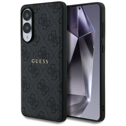 Guess 4G Ring Classic Logo MagSafe Case for Samsung Galaxy S25 Edge - Black_0